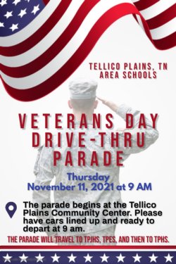 Announcement for 2021 Veteran's Day Parade